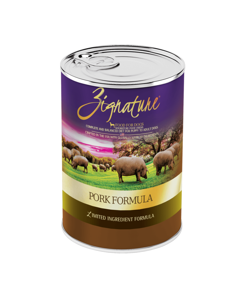 Zignature GF/LI Pork Formula for Dogs 13 oz