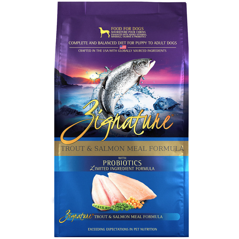 Zignature Dog GF/LI Trout/Salmon Meal 25lb