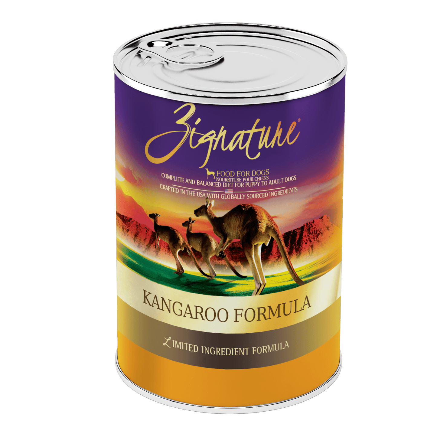 Zignature GF/LI Kangaroo Formula for Dogs 13 oz