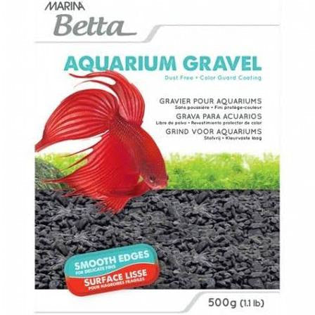 Marina Betta Black Aquarium Gravel (1.1 lbs)