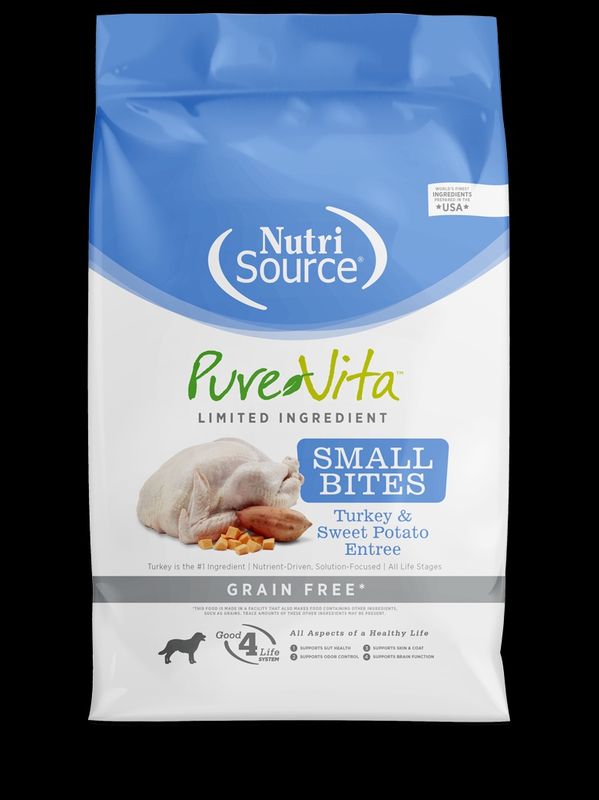 Pure Vita GF Small Bites Turkey & Sweet Potato (4 lb)