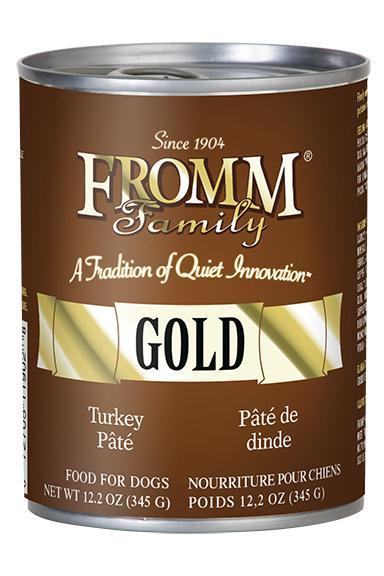 Fromm Turkey Pate for Dogs 12.2oz Can