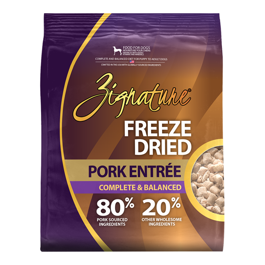 Zignature Freeze Dried Complete and Balanced Meal for Dogs