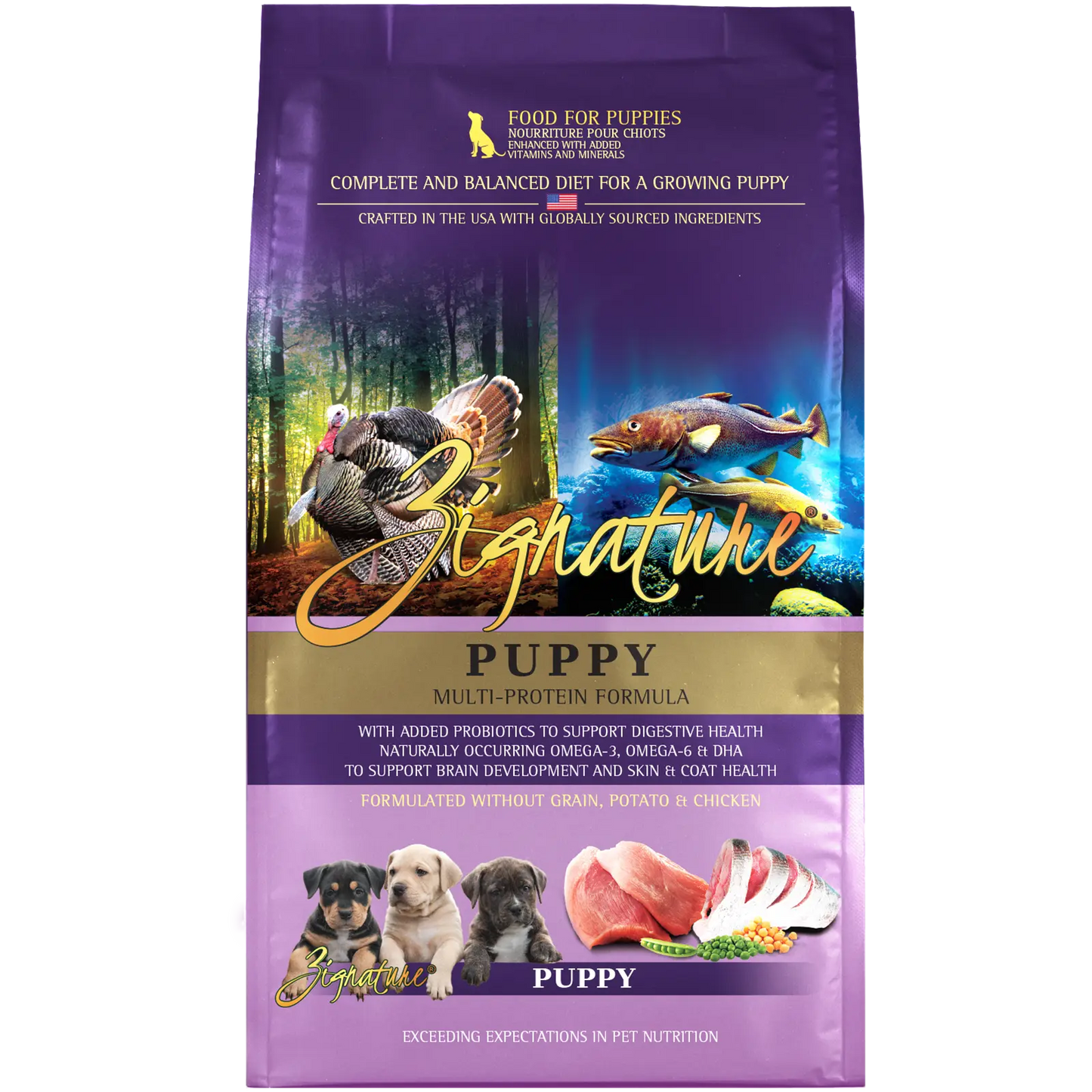 Zignature Dog GF/LI Puppy Formula 12.5lb