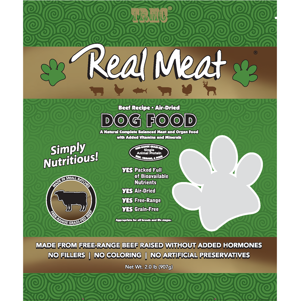 Real Meat Beef Recipe for Dogs 2lb