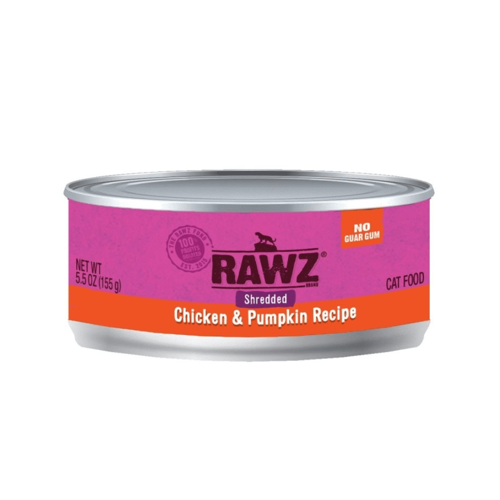 RAWZ Shredded Chicken & Pumpkin Recipe for Cats