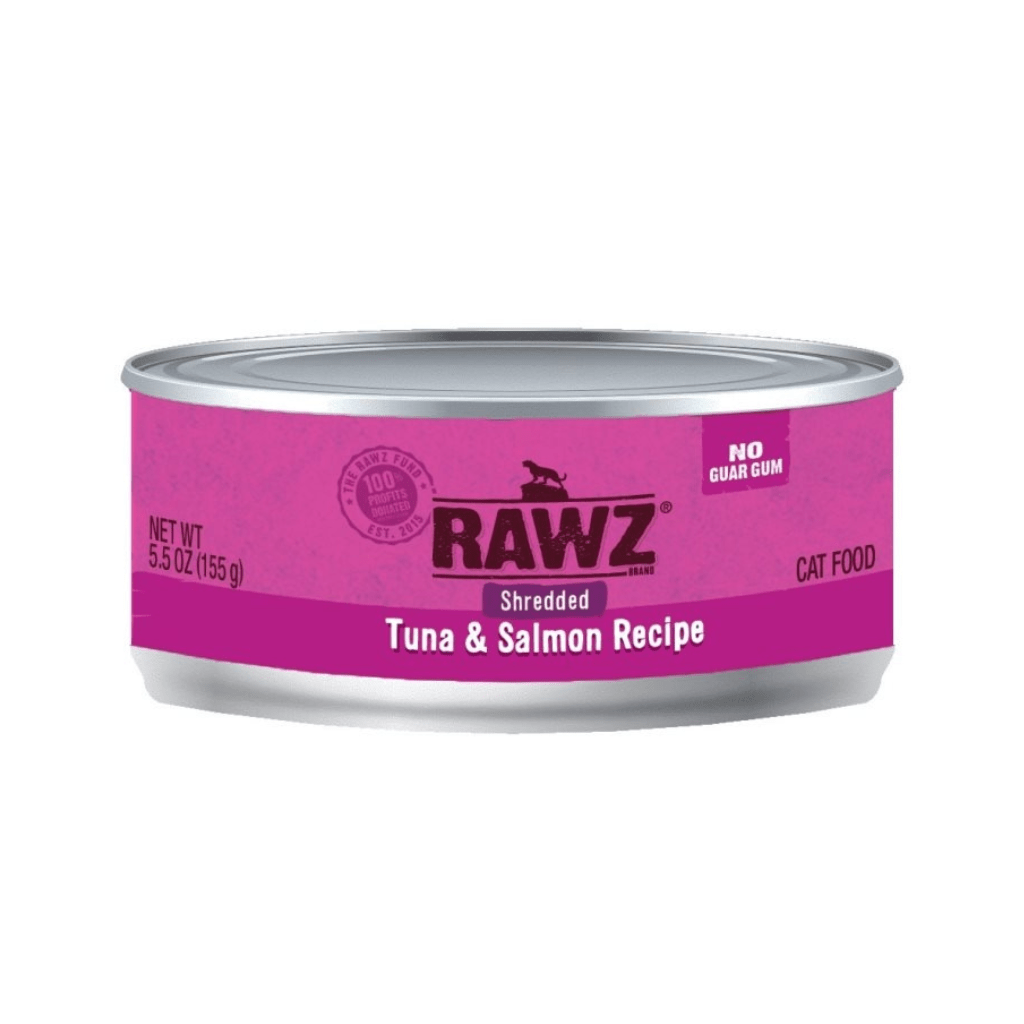 RAWZ Shredded Tuna & Salmon Recipe for Cats (5.5 oz)
