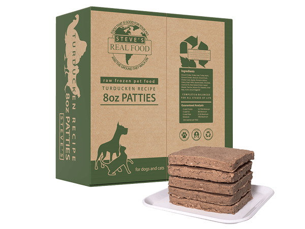 Steve's Real Food Turducken Patties (BARF Diet)