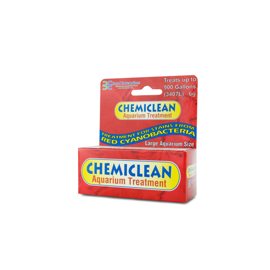 Chemi-Clean Aquarium Treatment to Remove Stains from Cyanobacteria (Treats 900 gallons)