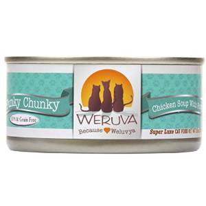 Weruva Funky Chunky Chicken Soup w/Pumpkin for Cats 5.5oz Can