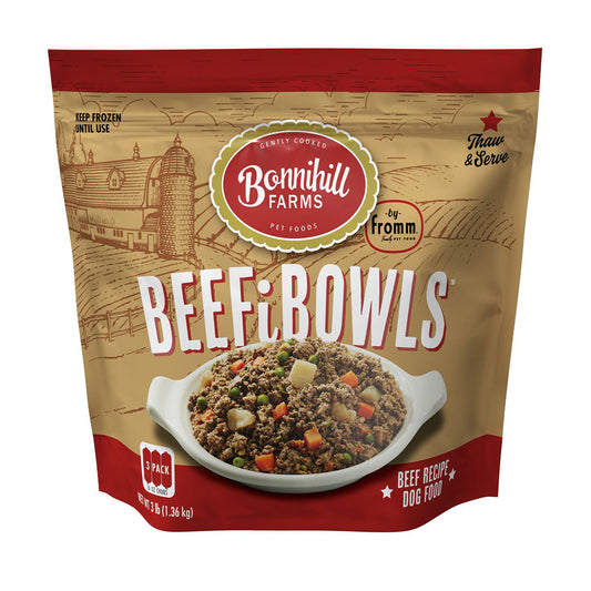 Fromm Bonnihill Farms Gently Cooked Dog Food Beefibowl 3lb