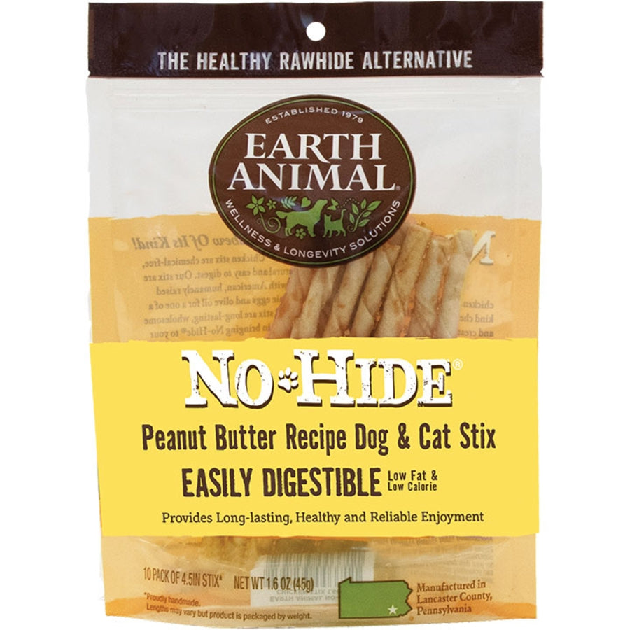 Earth Animal No Hide Peanut Butter Chew 2.1oz