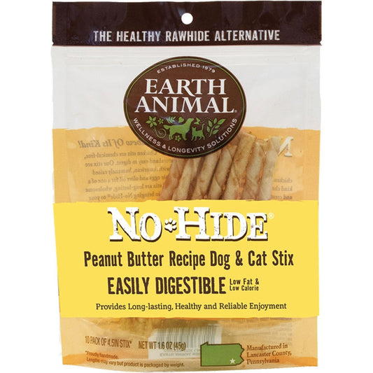 Earth Animal No Hide Peanut Butter Chew 2.1oz