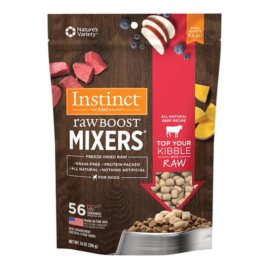 Instinct FD Rawboost Raw Beef Mixer Topper 14oz