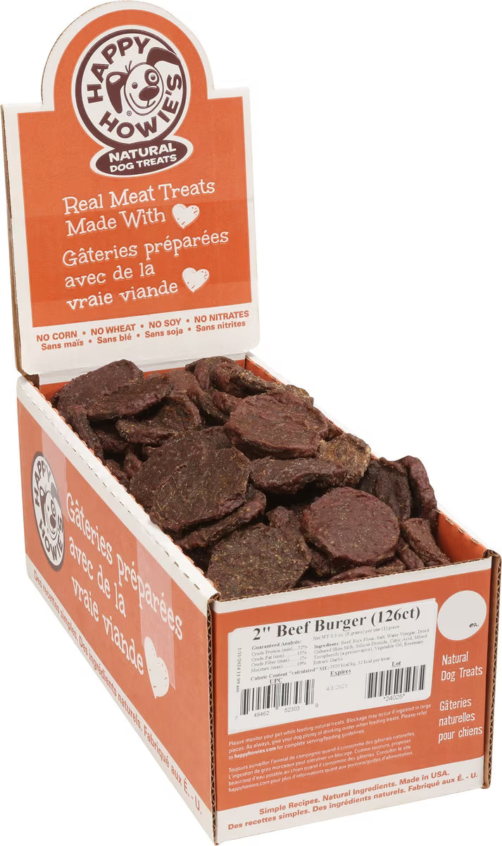 Happy Howie's Beef Burger 2"