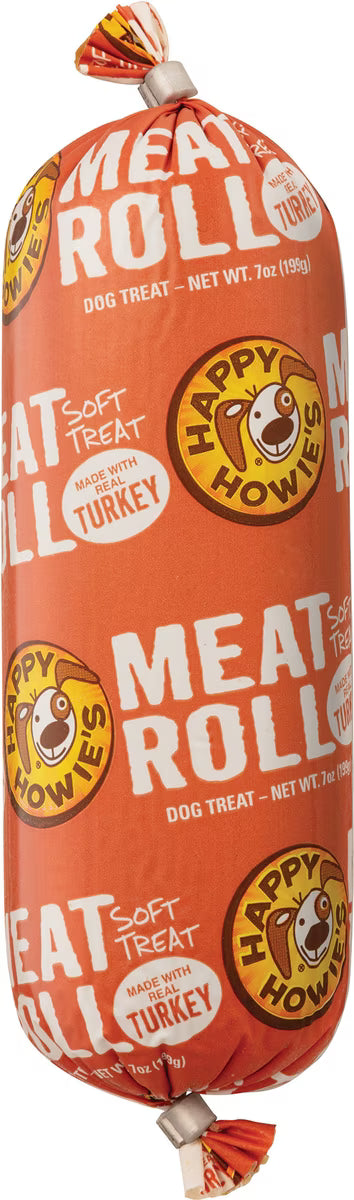 Happy Howie Turkey Soft Meat Roll 7 oz