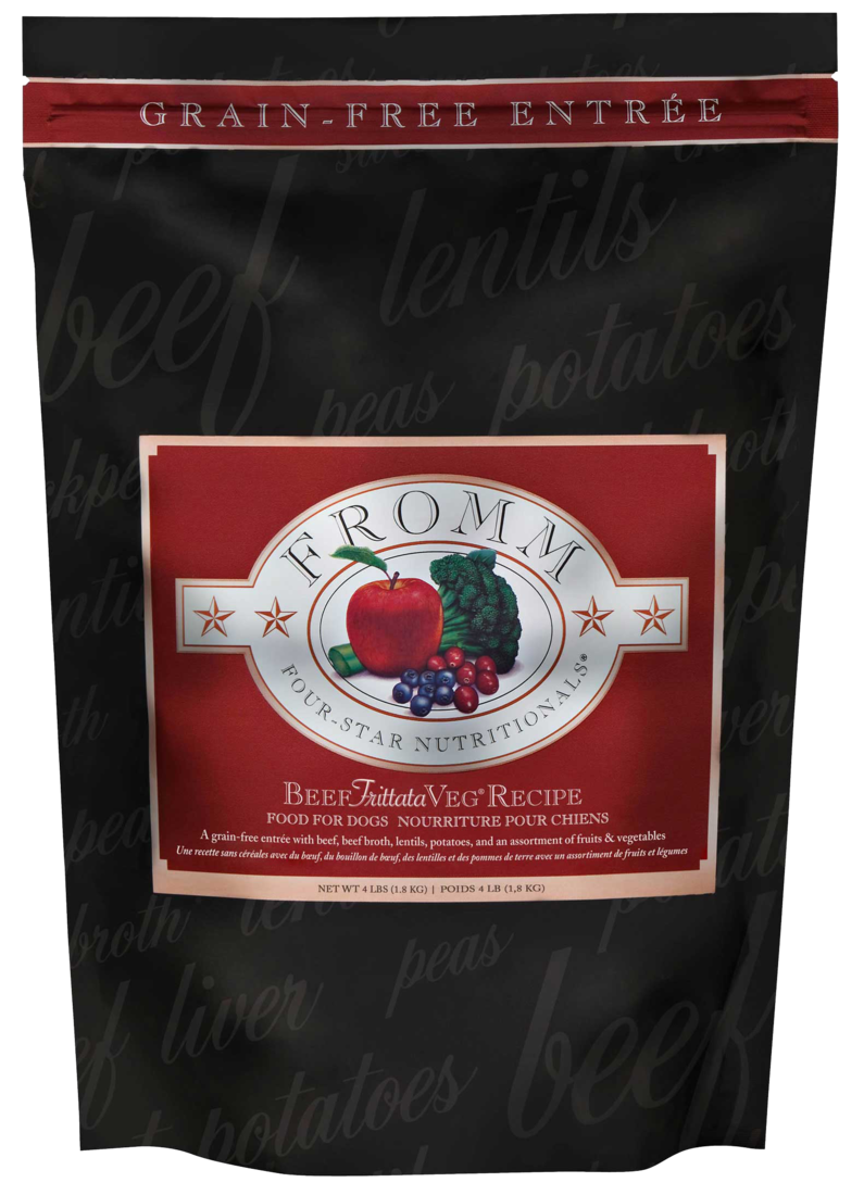 Fromm GF Beef Frittata Veg  Dog Food 4lb