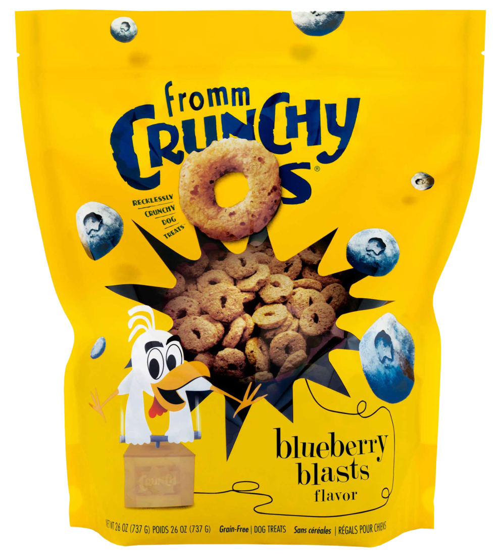 Fromm Crunchy O's Blueberry Blast 26oz
