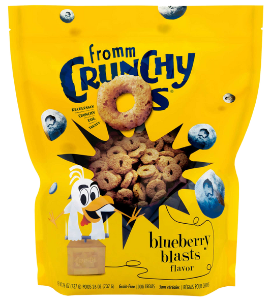 Fromm Crunchy O's Blueberry Blast 26oz