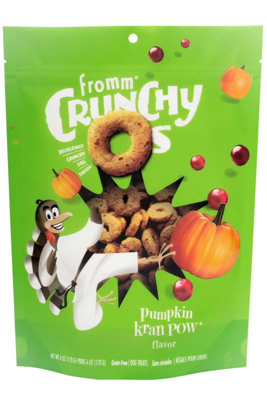 Fromm Crunchy O's Pumpkin Kran Pow 6oz