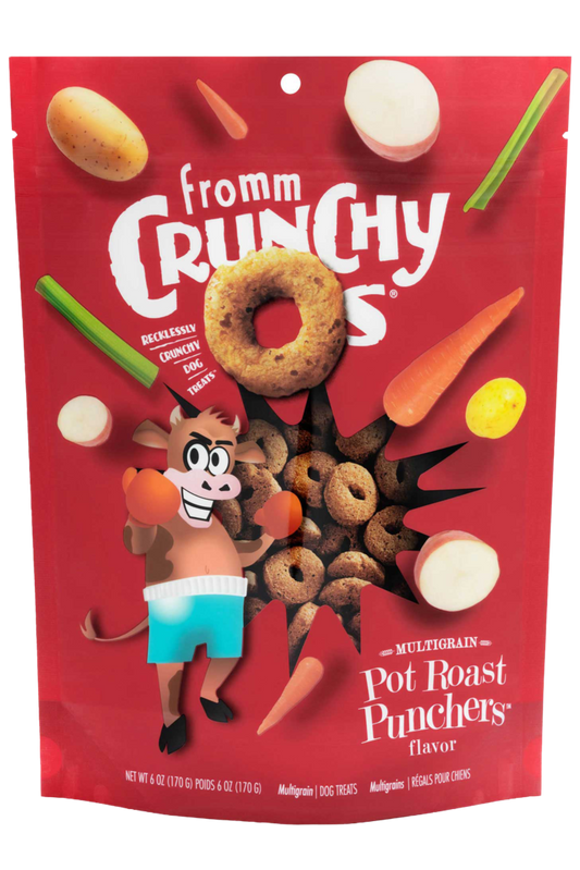 Fromm Crunchy O's Multigrain Pot Roast Punchers 6 oz