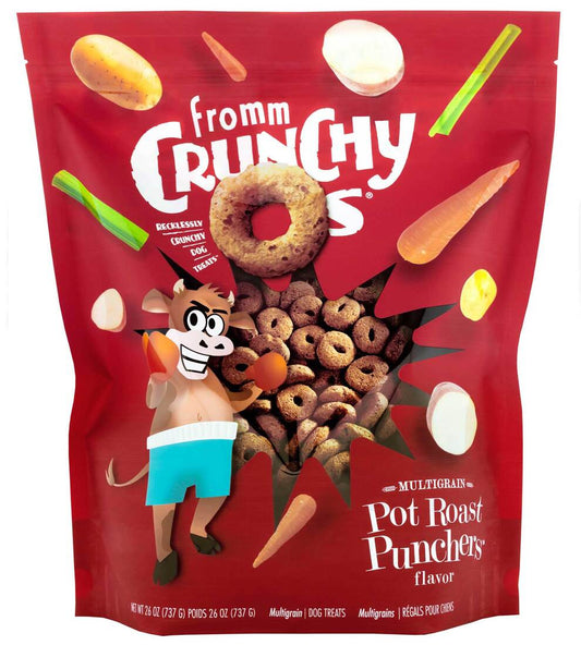 Fromm Crunchy O's Multigrain Pot Roast Punchers 26oz