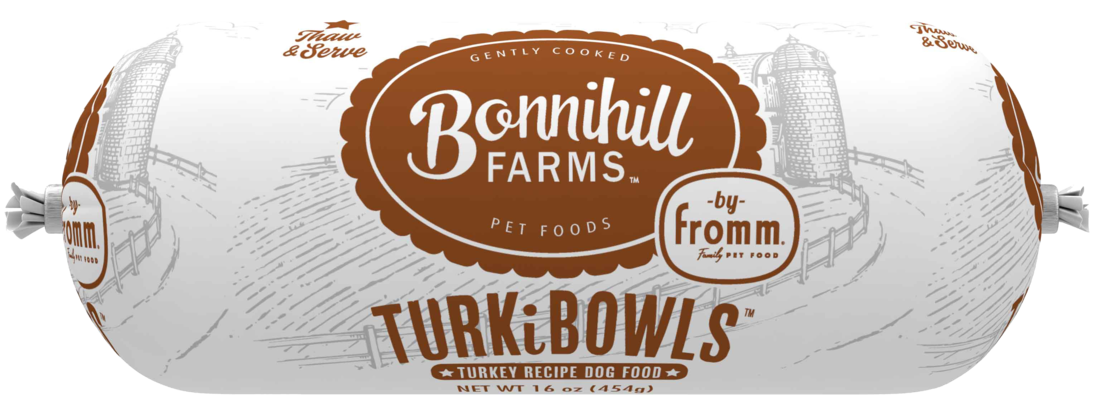 Fromm Bonnihill Farms Gently Cooked Dog Food Turki Chub 1lb