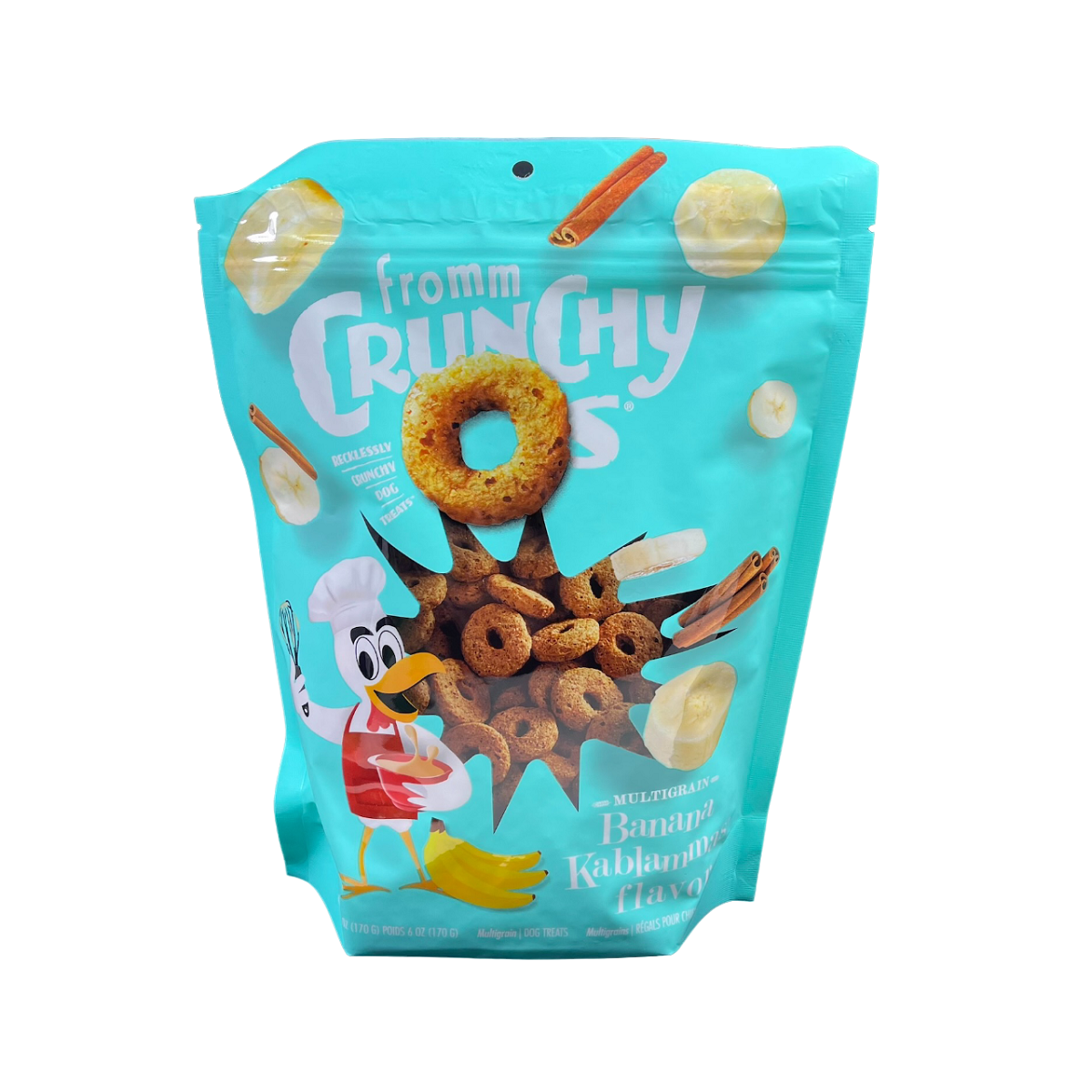 Fromm Crunchy O's Banana Kablammas Flavor 26oz