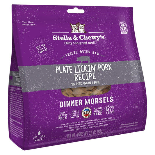 Stella & Chewy's  FD Pork Morsels for Cats 3.5 oz