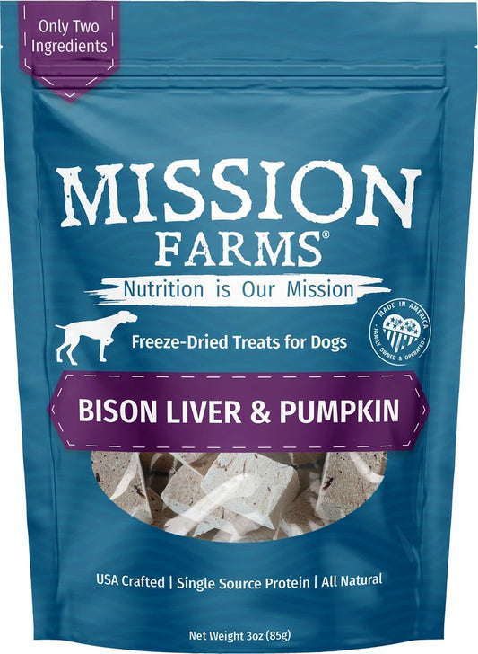 Mission Farms Freeze Dried Dog Treats (3oz)