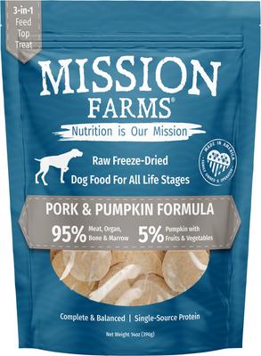 Mission Farms Freeze Dried Raw Dog Food (14oz)