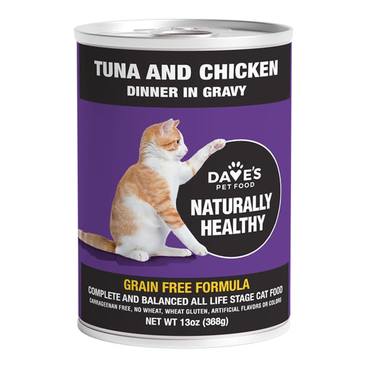 Dave’s Naturally Healthy GF Chicken Cat Food (13 oz)