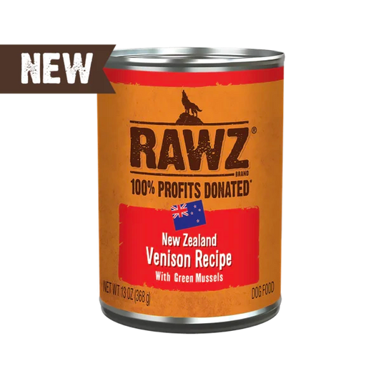 RAWZ NZ Venison w/Green Mussels Recipe for Dogs
