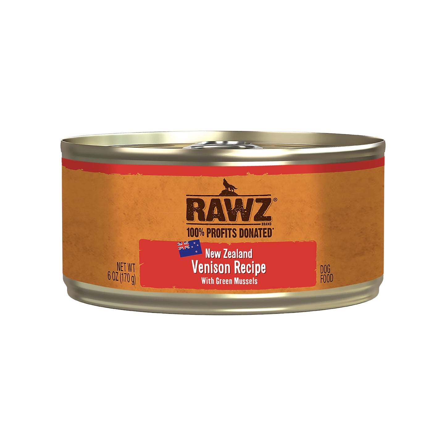 RAWZ NZ Venison w/Green Mussels Recipe for Dogs