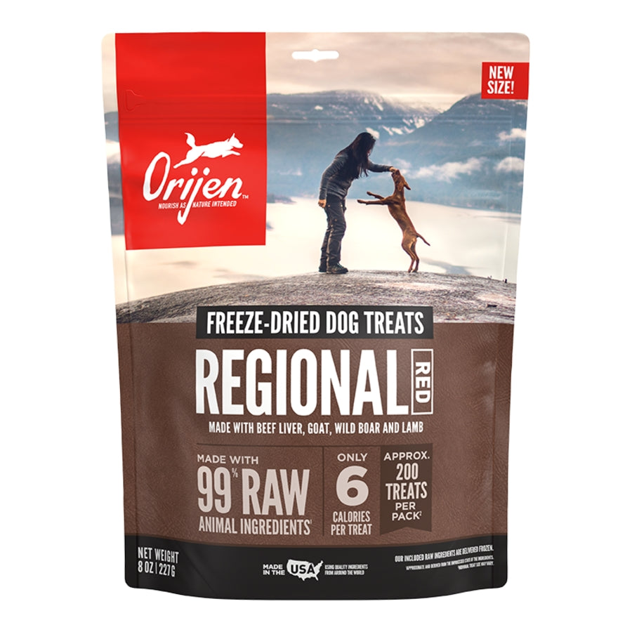 Orijen Dog Treat FD Regional Red 8 oz