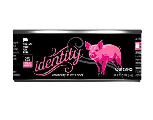 Identity FR Prairie Pork Recipe for Cats 5.5oz Can