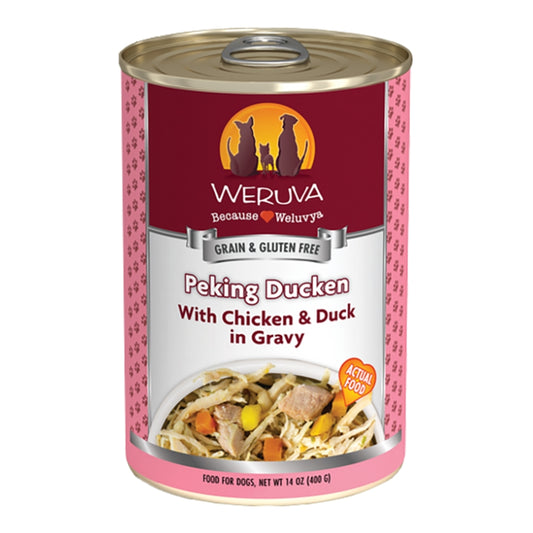 Weruva GF Peking Ducken for Dogs 14 oz