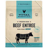 Vital Essentials Fzn Beef Patties (6lb Bag)