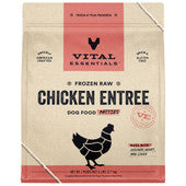 Vital Essentials Fzn Chicken Patties (6lb Bag)