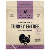 Vital Essentials Fzn Turkey Entree for Dogs (6lb Bag)