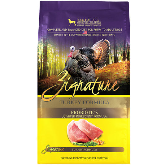 Zignature Dog GF/LI Turkey Formula