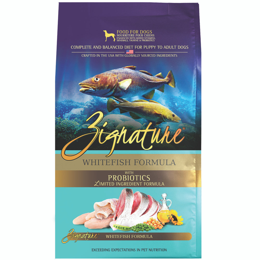 Zignature Dog GF/LI Whitefish Formula