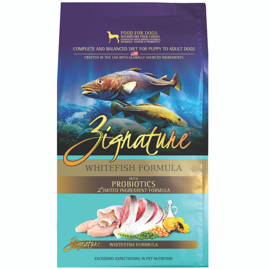 Zignature Dog GF/LI Whitefish Formula