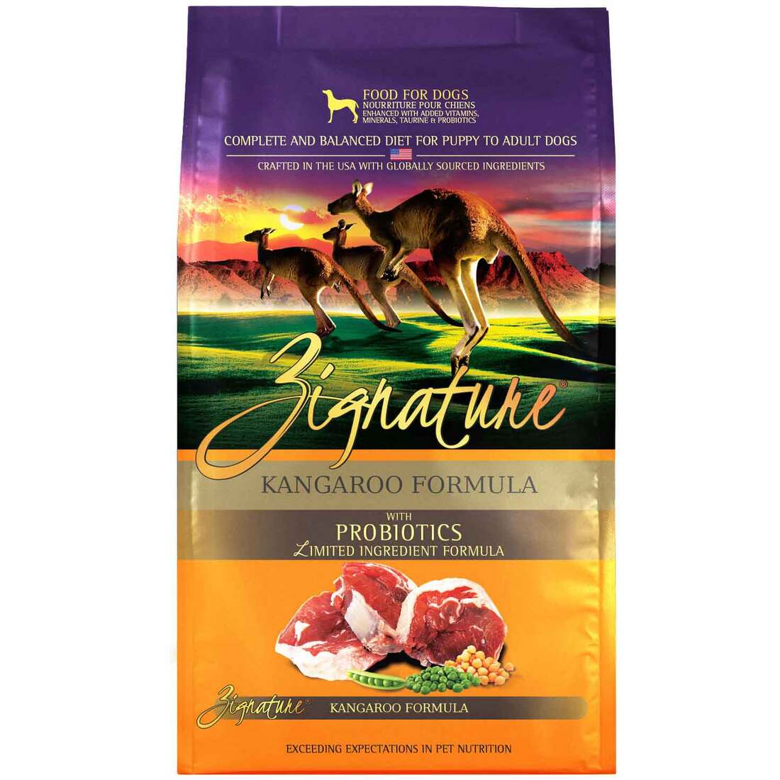 Zignature Dog GF/LI Kangaroo Formula