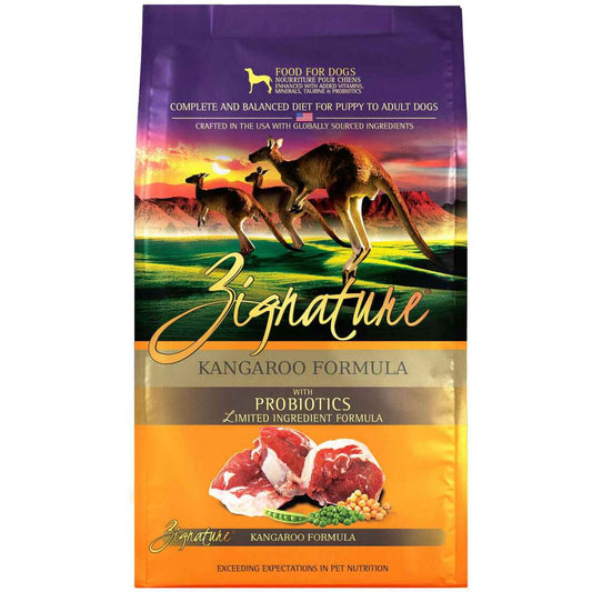 Zignature Dog GF/LI Kangaroo Formula