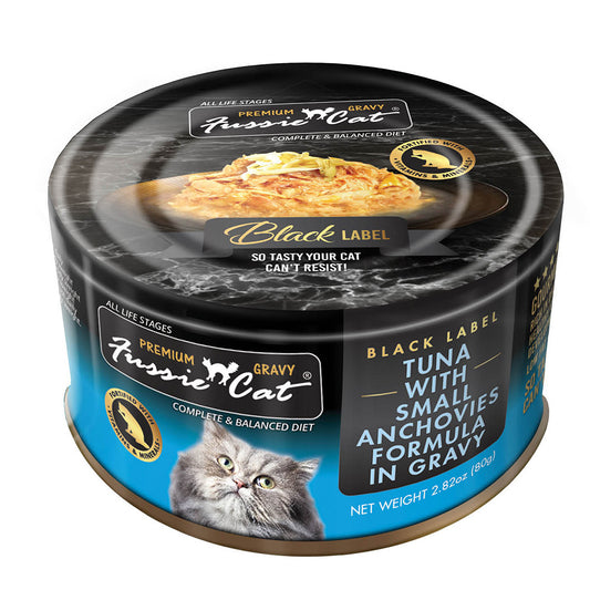 Fussie Cat GF Tuna with Small Anchovies in Gravy (2.82 oz)