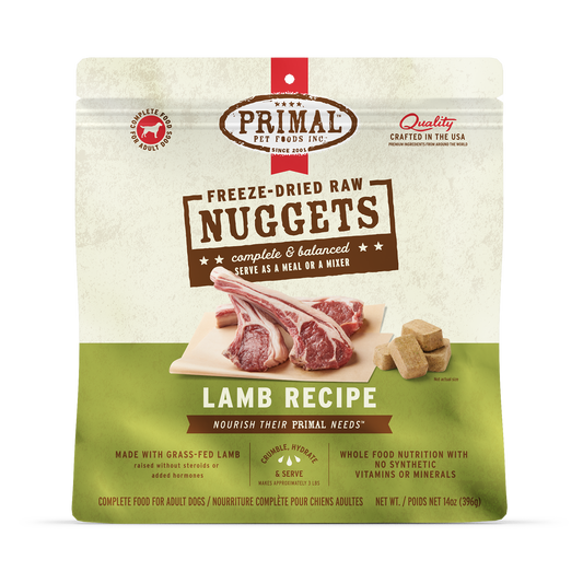 Primal FD Dog Nuggets Chicken Formula 5.5oz