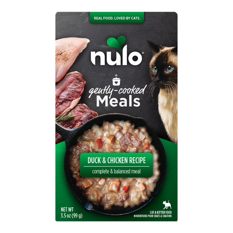 Nulo Gently- Cooked Meals Duck & Chicken Recipe For Cats