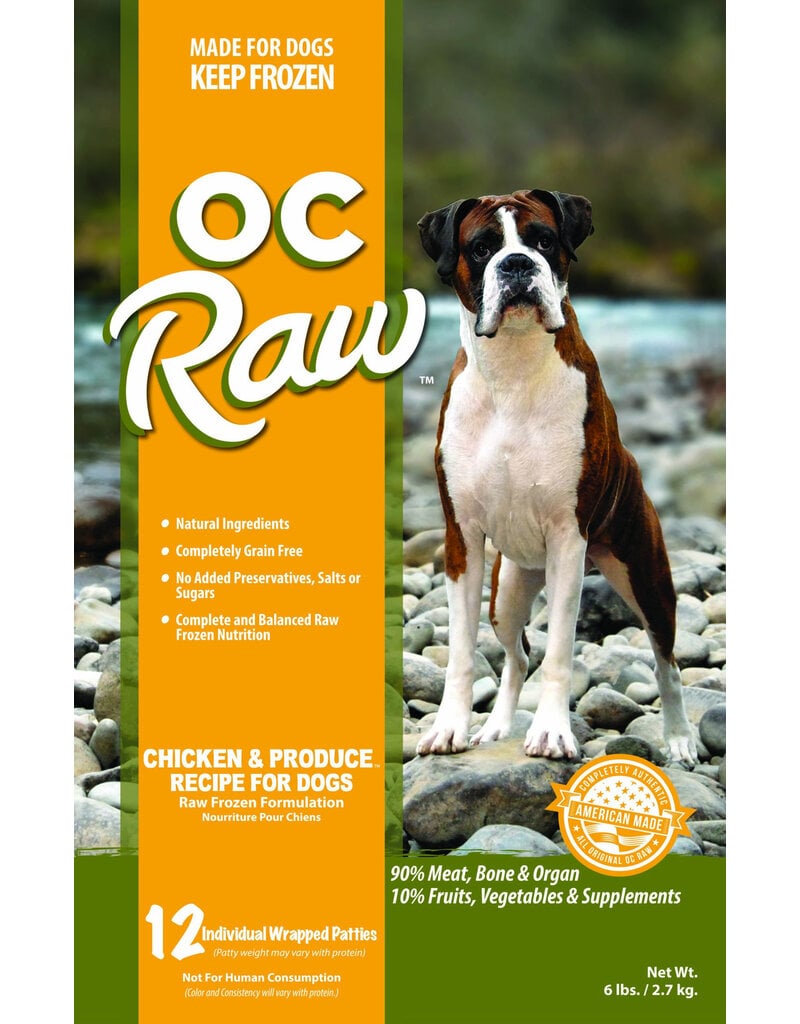 OC Raw Frozen Dog Food