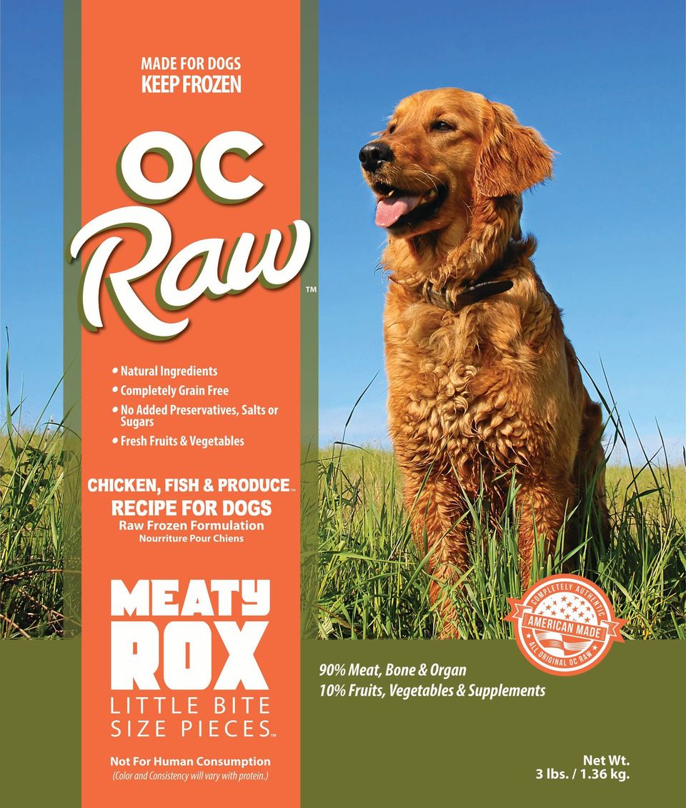 OC Raw Frozen Dog Food